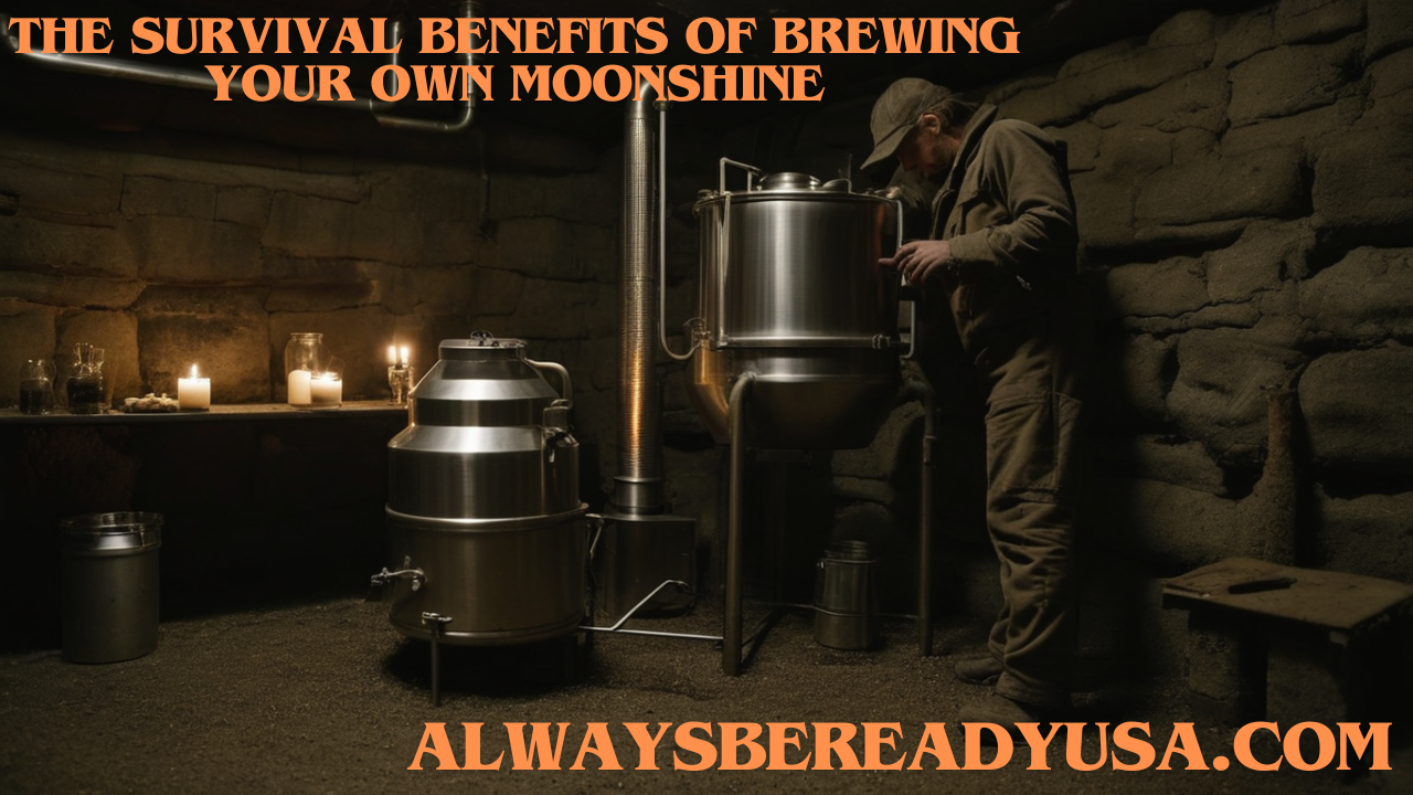 The Survival Benefits of Brewing Your Own Moonshine