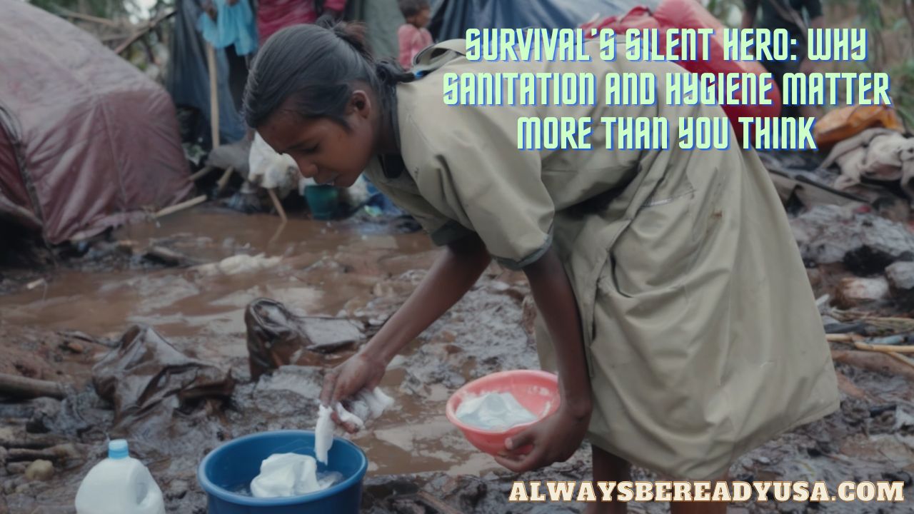 Survival’s Silent Hero: Why Sanitation and Hygiene Matter More Than You Think