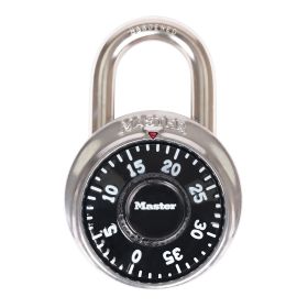 MasterLock Combination Lock – 1-7/8-In Stainless Steel Padlock