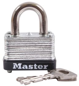 MasterLock Padlock – 1-1/2-Inch Laminated Steel Security Lock