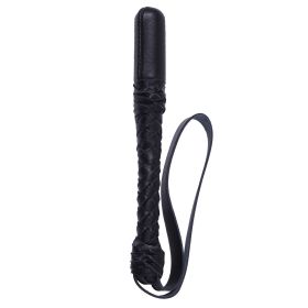 Billy Club with Wrist Strap – 9-Inch Black Durable Leather