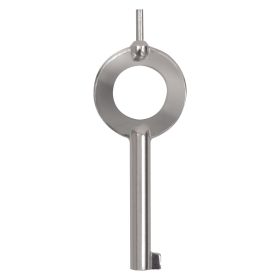 Standard Handcuff Key – 43mm Nickel-Plated Security Tool