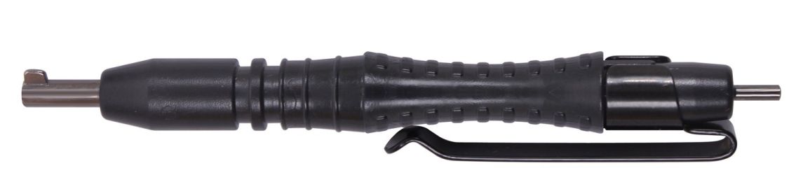 Easy Grip Handcuff Key w/Clip – Textured Double Lock/Pen Style