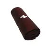 Swiss Wool Blanket With Cross – 62 x 80 Inc Emergency Blanket