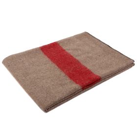 Swiss Style Wool Blanket – 60 x 80 Inch Emergency Blanket