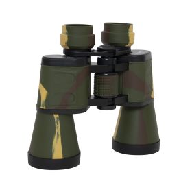 10x50MM Wide Angle Binoculars – Woodland Camo/All Weather