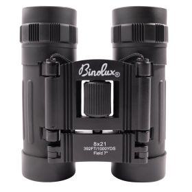 Compact 8x21MM Binoculars – Rubber Armored Survival Optics