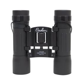 Compact 10x25MM Binoculars – Folding Survival Optics - Black
