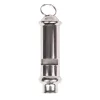 Scout Guide Whistle - Cold-Rolled Steel Emergency Signal-Silver