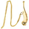 Boatman’s Whistle – Brass Nautical Emergency Signal with chain