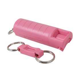 Pepper Gel – Pink Quick-Release Key Ring Personal Safety