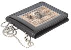 Leather Neck Identification Holder – Secure ID/Document Carrier
