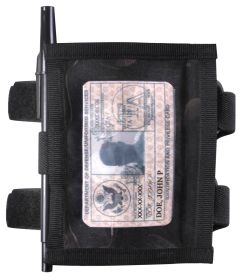 Military Style Armband ID Holder: Adjustable Emergency/Tactical
