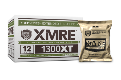 XMRE 1300XT Meals with Heaters - 12 Pack Emergency Rations