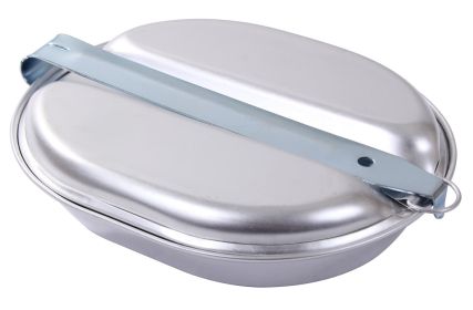 GI Style Aluminum Mess Kit – Light Survival/Outdoor Cookware