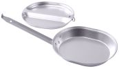 GI Style Aluminum Mess Kit – Light Survival/Outdoor Cookware