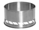 Stainless Steel Portable Stove – 6pcs Multi-Fuel Survival Cooker
