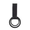 Two Ring Baton & Flashlight Holder – Duty Belt Gear Carrier