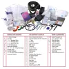 Military Trauma Kit Contents - 200pcs+ Emergency Medical Refill
