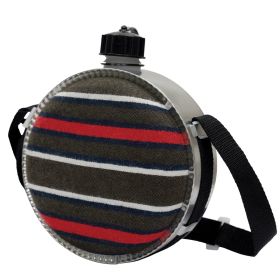2 Quarts Striped Desert Canteen - Durable Hydration for Survival