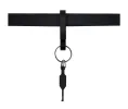 Steel Belt Key Clip – Black Heavy-Duty Key Holder for EDC/Gear