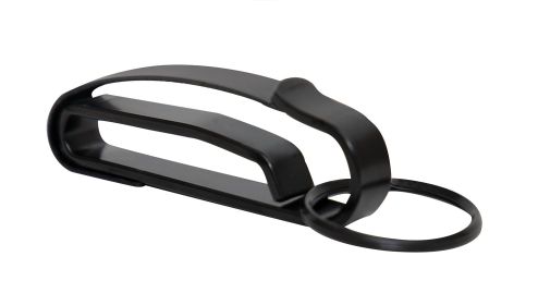 Steel Belt Key Clip – Black Heavy-Duty Key Holder for EDC/Gear