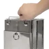 Stainless Steel Folding Stove – Wood-Burning Survival Cooker