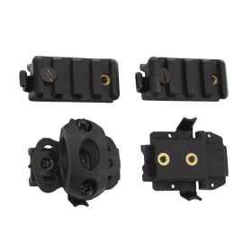 Base Jump Helmet Accessory Pack – 4pcs Tactical Mounting Kit