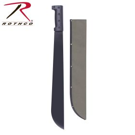 Steel Machete – 18-Inch Carbon Steel Survival Tool with Sheath