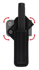 Rotating Swivel Baton Holder – 360° Duty Adjustable Belt Carrier