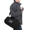 Thin Blue Line Canvas Shoulder Duffle Bag/Survival Gear Travel