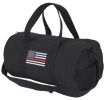 Thin Red Line Canvas Shoulder Duffle Bag – 19 in Survival Gear