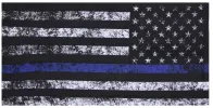 Thin Blue Line Multi-Use Tactical Wrap – Neck Gaiter/Face Cover