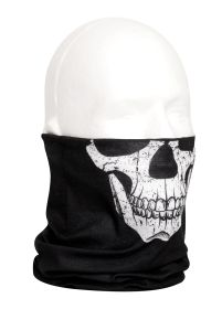 Skull Print Tactical Wrap – Survival Neck Gaiter & Face Cover