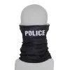 Multi-Use Tactical Wrap – Black Police Neck Gaiter & Face Cover
