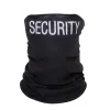 Multi-Use Tactical Wrap – Black Security Neck Gaiter/Face Cover
