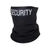 Multi-Use Tactical Wrap – Black Security Neck Gaiter/Face Cover