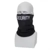 Multi-Use Tactical Wrap – Black Security Neck Gaiter/Face Cover