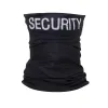 Multi-Use Tactical Wrap – Black Security Neck Gaiter/Face Cover