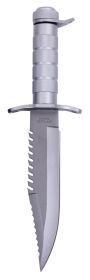 Ramster Survival Kit Knife – S-Steel Emergency Blade w/Sheath