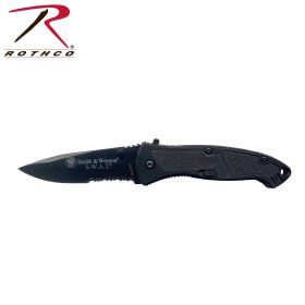 Smith & Wesson Med SWAT Assisted Open Knife/Combo Edge