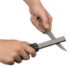 Folding Pocket Sharpener – Dual Grit Diamond for Survival Tools