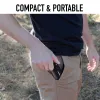 Folding Pocket Sharpener – Dual Grit Diamond for Survival Tools