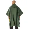 Reversible Rubberized Poncho – Water-Resistant Rain Gear
