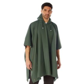 Rubberized Rainwear Poncho – Emergency Survival Rain Gear