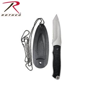 Neck Knife with Sheath – Compact Stainless Steel EDC Blade