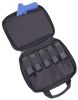 Double Pistol Carry Case - Lockable Dual Handgun Storage - Blk