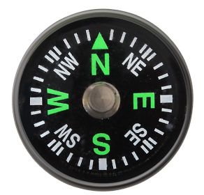 Paracord Accessory Compass: Compact Survival Navigation Tool