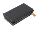 Folding Solar Power Bank – 16000mAh Charger with LED Light