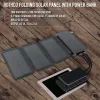 Folding Solar Power Bank – 16000mAh Charger with LED Light